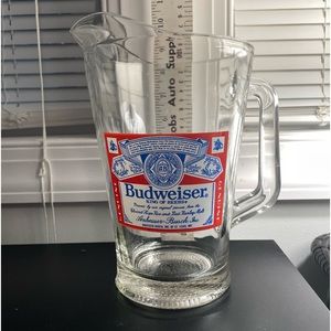 1980s Budweiser pitcher